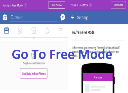 Go To Free Mode Facebook Free Mode Settings Free Mode Facebook